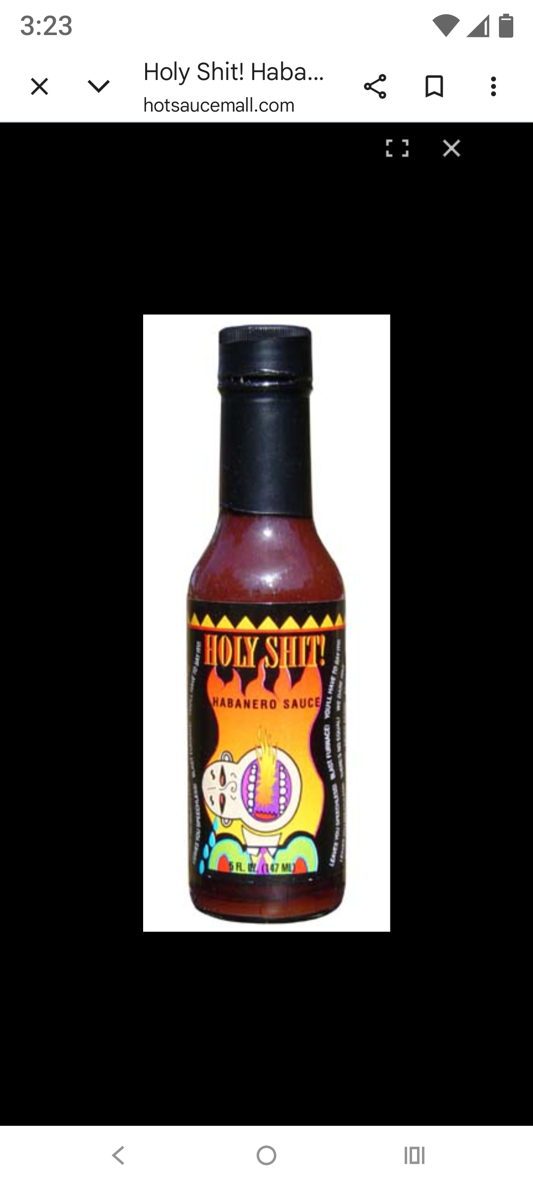 Holy Shit Hot Sauce 5oz